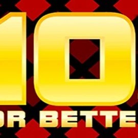 10s or Better online game logo by 1x2gaming on llizarocasino.gr