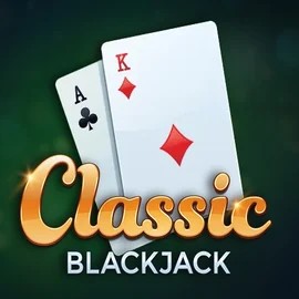 Classic Blackjack logo – Table Games by Red Tiger Gaming at Lizaro Casino