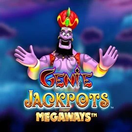 Genie Jackpots Megaways logo by Blueprint Gaming Lizaro Casino