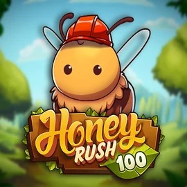 Honey Rush 100 logo – Slots by Play'n GO at Lizaro Casino