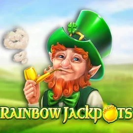 Rainbow Jackpots logo – Jackpots by Red Tiger Gaming at Lizaro Casino