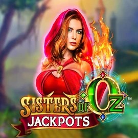 Official Jackpots logo: Sisters Of Oz Jackpots by Triple Edge Studios at Lizaro Casino