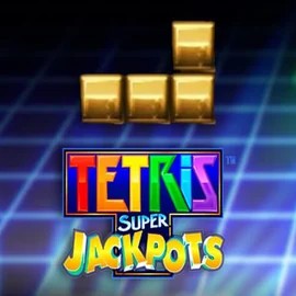 Tetris Super Jackpots online game logo by WMS on llizarocasino.gr