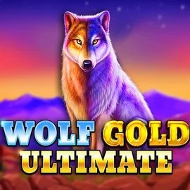 Wolf Gold Ultimate slot logo by Pragmatic Play at Lizaro Casino